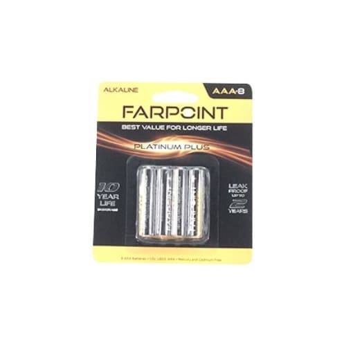 Farpoint Aaab Alkaline Platinum Plus Batteries (8 ct)