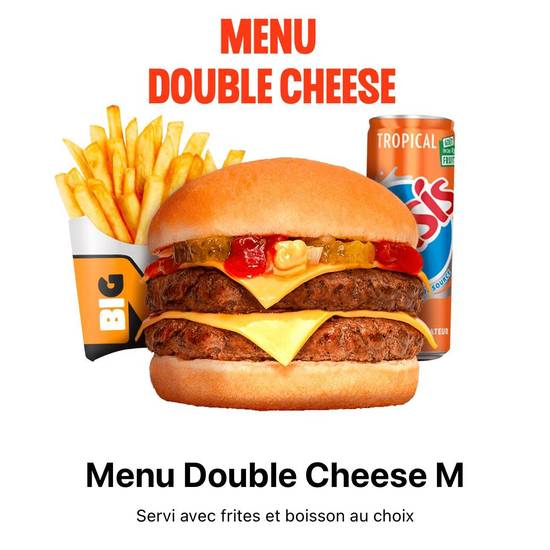 Menu Double Cheese M