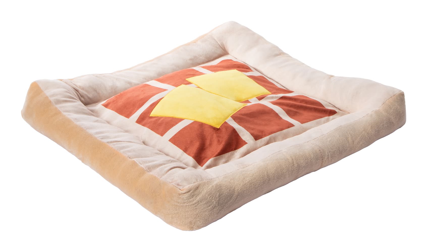 Novelty Black Cat Pet Bed Waffle