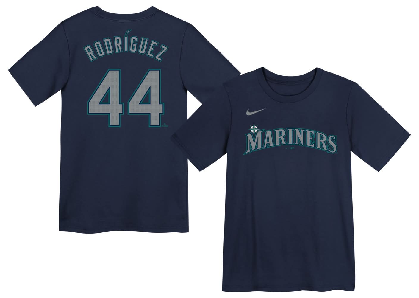 Nike Little Kids Seattle Mariners Julio Rodriguez #44 Green T-Shirt (7)