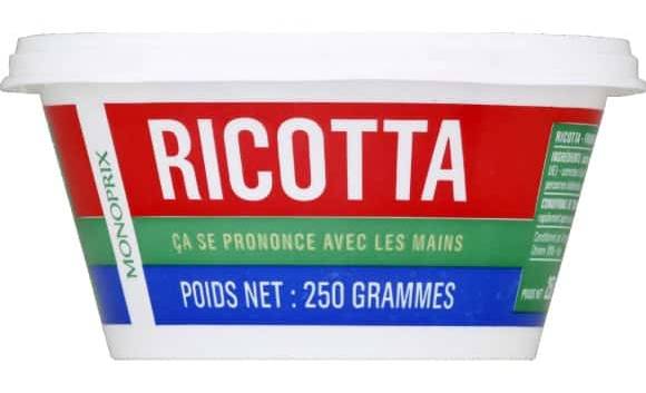 Monoprix - Fromage ricotta (250g)