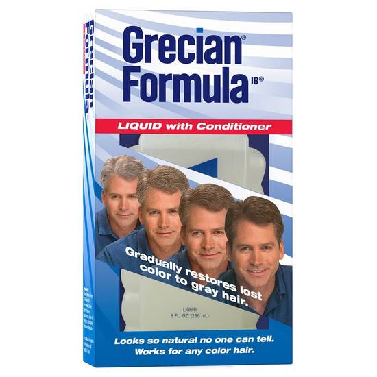 Grecian Formula Haircolor, Liquid with Conditioner - 8 fl oz