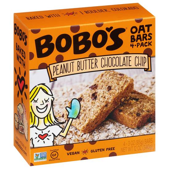 Bobo's Peanut Butter Chocolate Chip Oat Bars