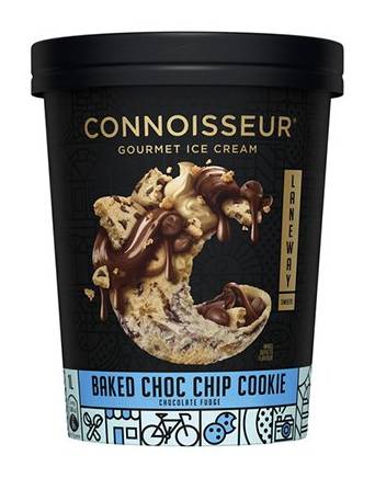 CONNOISSEUR Baked Choc Chip Cookie 1L