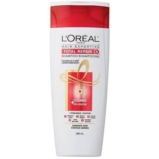 L'oréal shampoing total repair 5 (385 ml) - total repair 5 shampoo (385 ml)