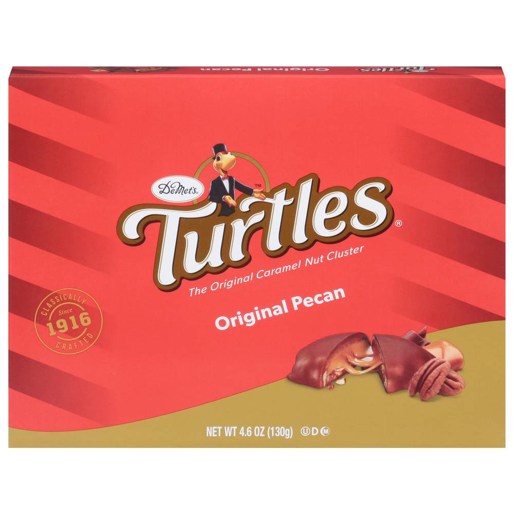 Turtles Original Pecan Nut Cluster, Caramel (4.6 oz)