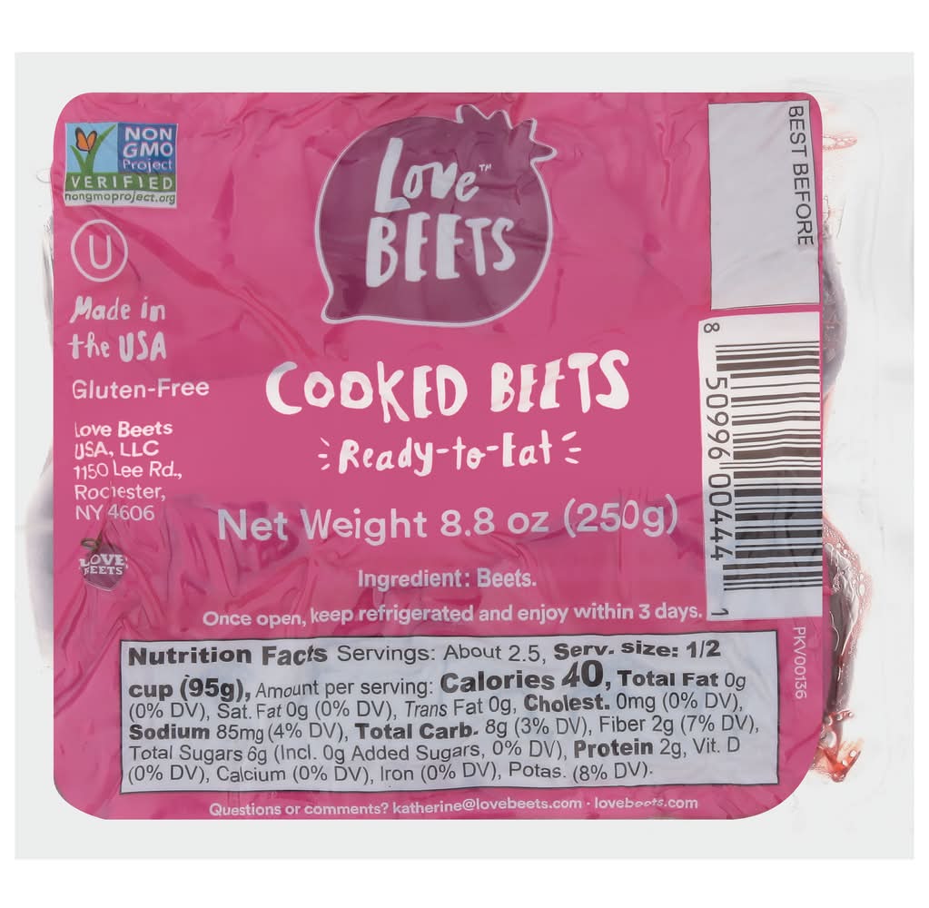 Love Beets Ready To Eat Cooked Beets (8.8 oz)