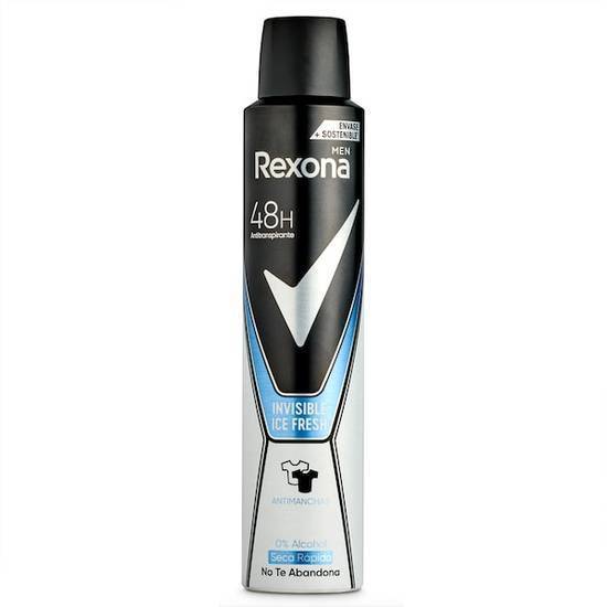 desodorante invisible ice fresh Rexona spray 200 ml