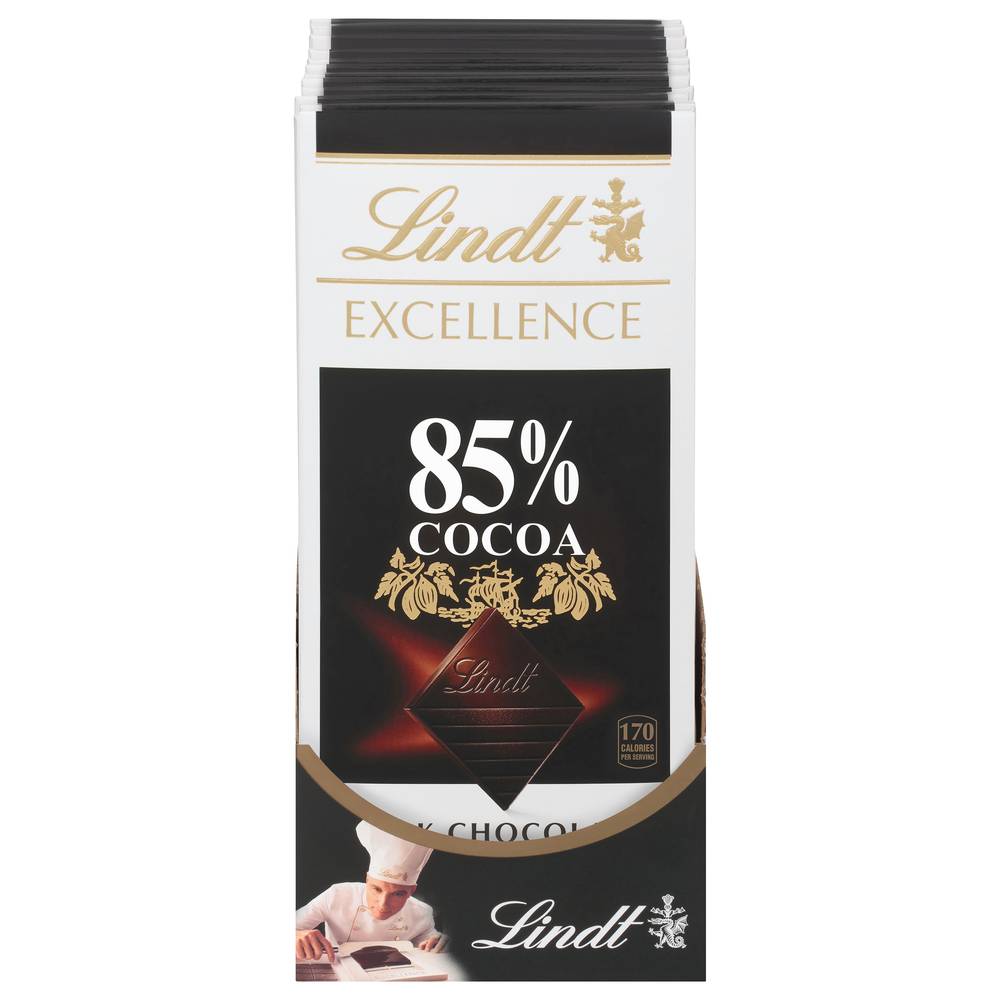 Lindt Excellence 85% Cocoa Dark Chocolate