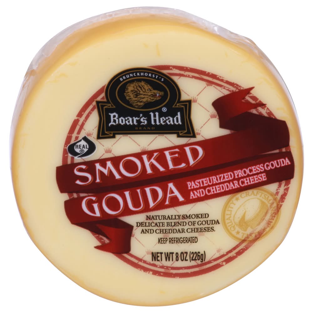Boar's Head Smoked Gouda Cheese (8 oz)