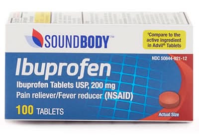 SOUNDBODY 200 Mg Ibuprofen Tablets (100 ct)