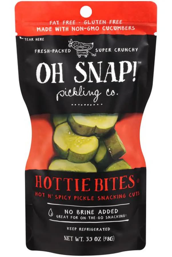 Oh Snap Hottie Bites Pickle Snacking Cuts