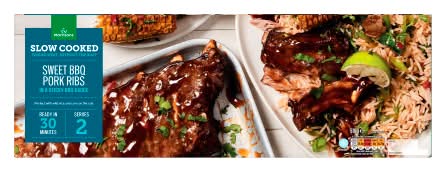 Morrisons Market Street Slow Cooked Sweet Bbq Pork Ribs (510g)