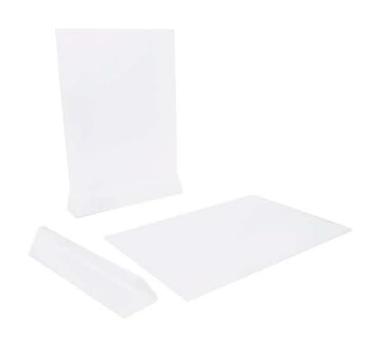 Celebrate It Acrylic Sign Holders, 8.5x11 in, Clear (2 ct)