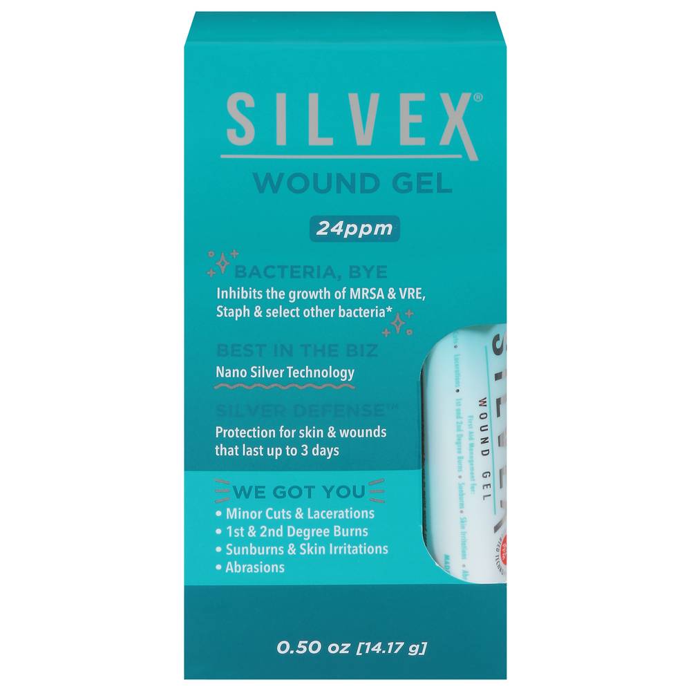 Be Smart Get Prepared Silvex Wound Gel (0.5 oz)