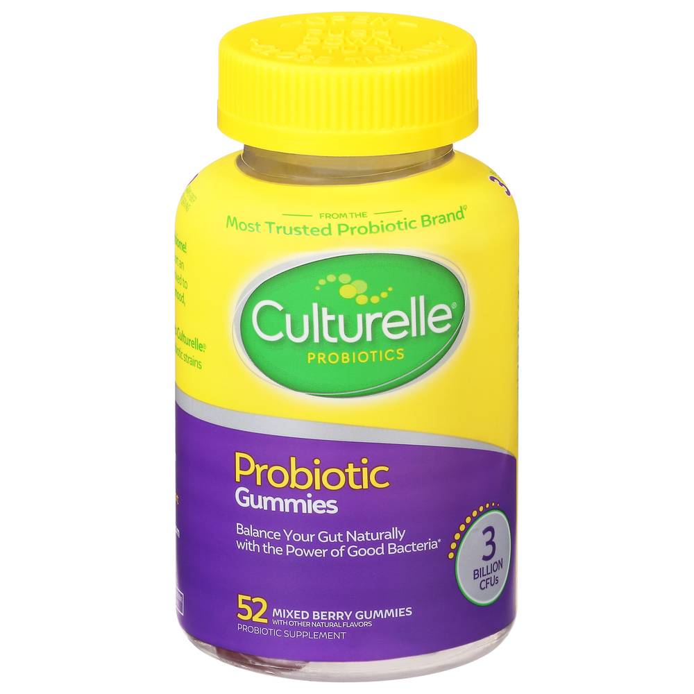 Culturelle Probiotic Mixed Berry Gummies (52 ct)