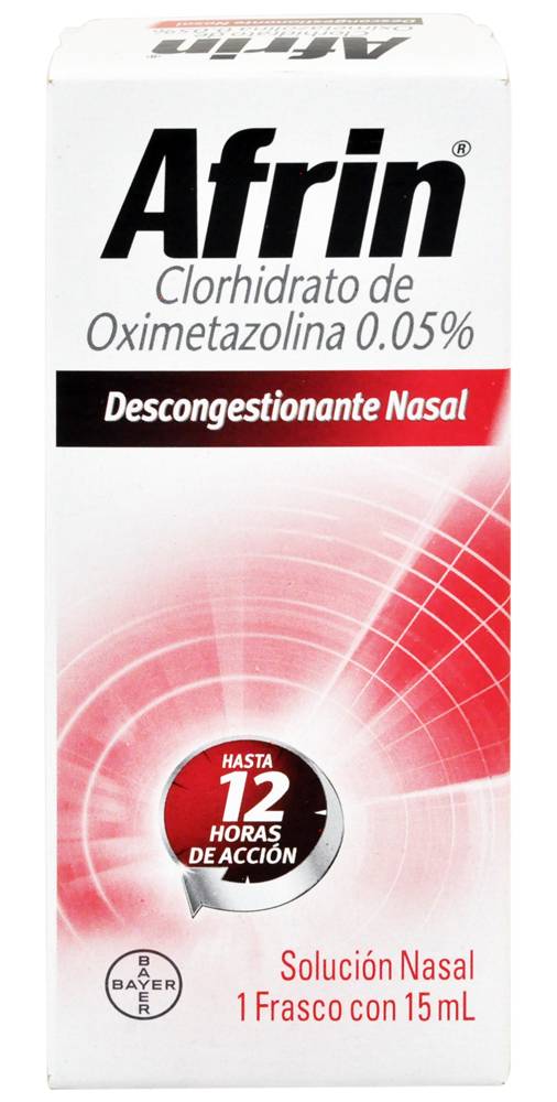 Afrin SOL NASAL 0.05% ADULTO FCO*15ML