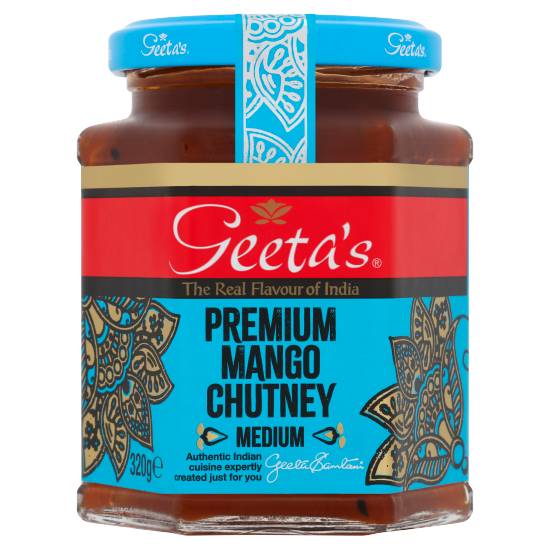 Geeta's Premium Mango Chutney Medium (320g)