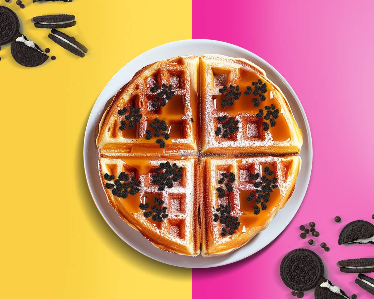 Waffles Oréo 🍫
