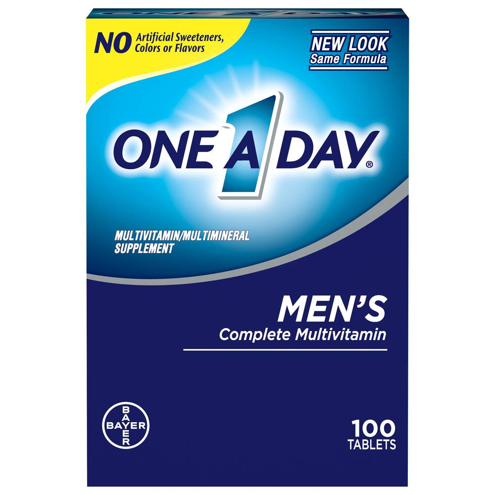 One A Day Men's Complete Multivitamin (8 oz, 100 ct)