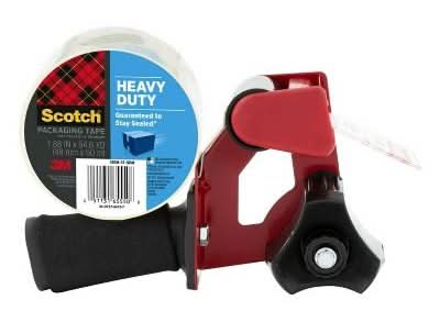 Heavy Duty Shipping Packaging Tape, 1.88 in x 54.6 yd