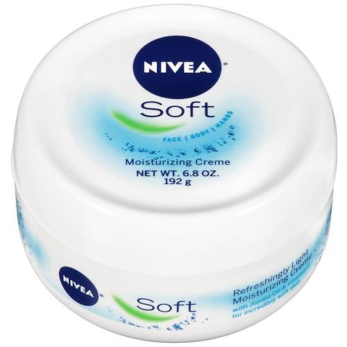 Nivea Soft Creme - Body, Face and Hand Care - 6.8 oz