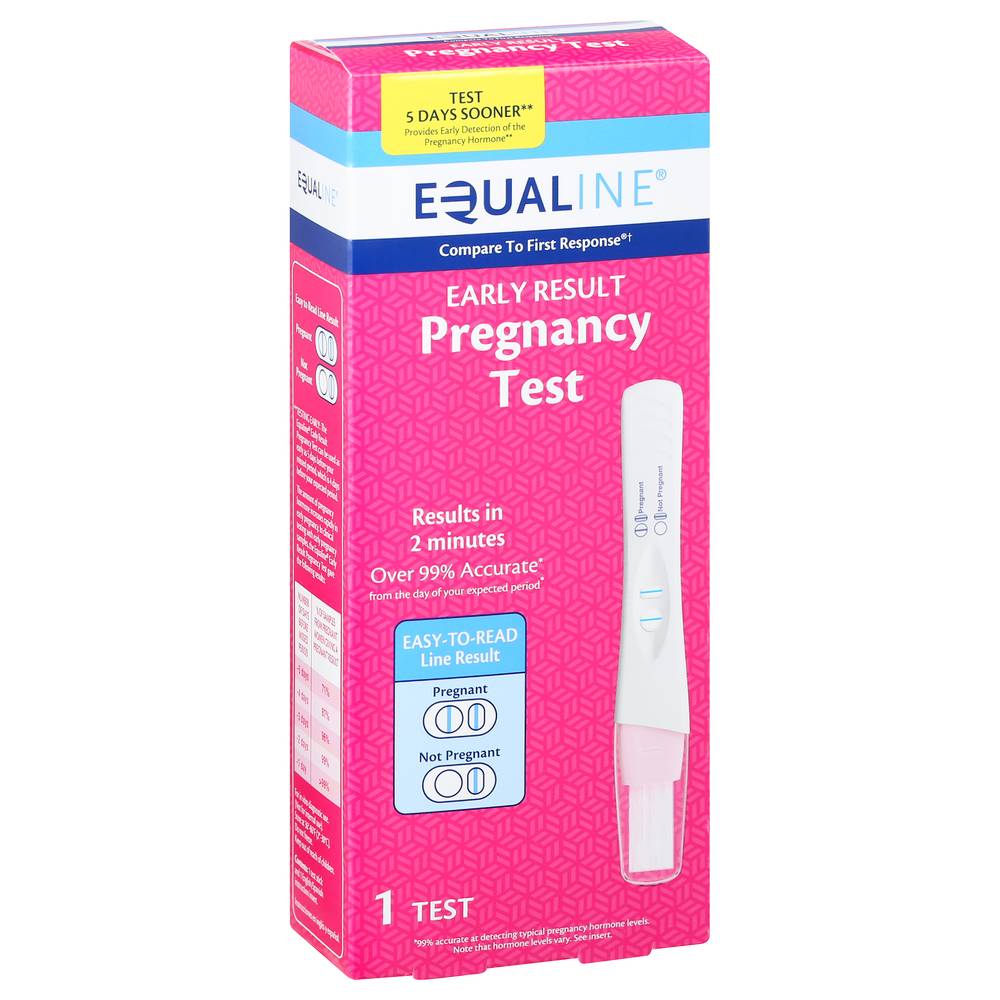 Equaline Early Result Pregnancy Test