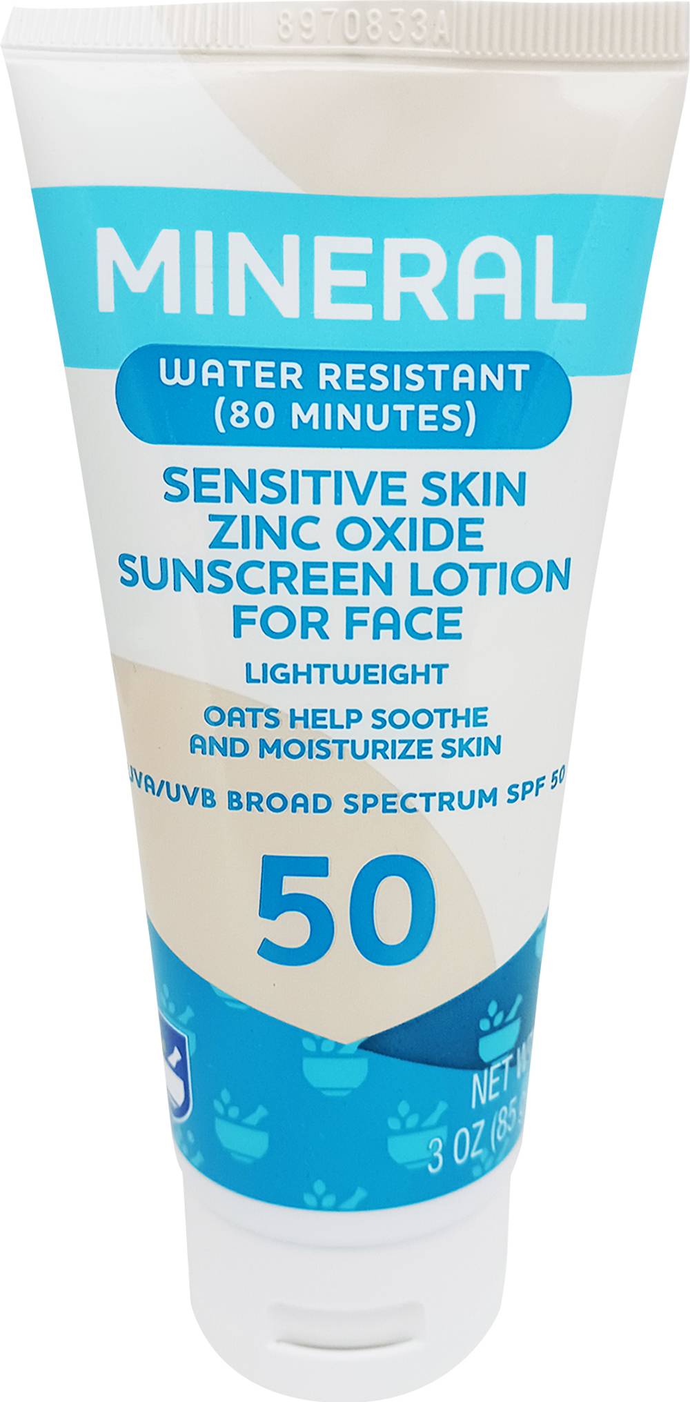 Rite Aid Face Spf 50 Mineral Sunscreen Lotion (3 oz)