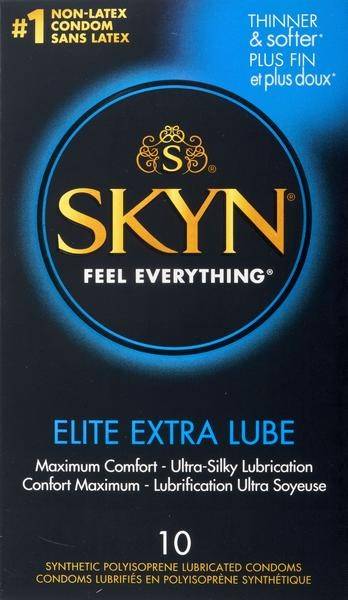 Lifestyles Condoms Elite Extra Lube Lubricated Condoms (10 g)