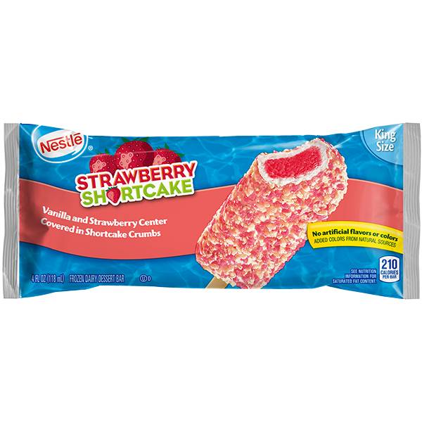 Nestle Strawberry Shortcake Ice Cream Bar 4oz