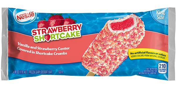 Nestle Strawberry Shortcake Ice Cream Bar 4oz