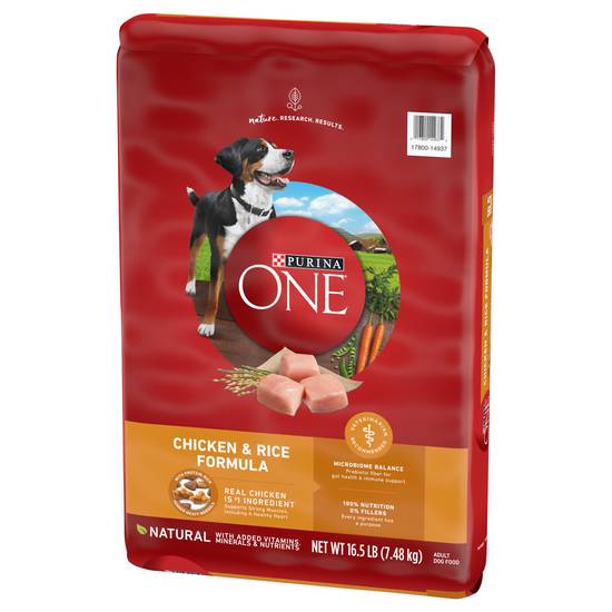 Purina One Chicken & Rice Formula Adult Dog Food