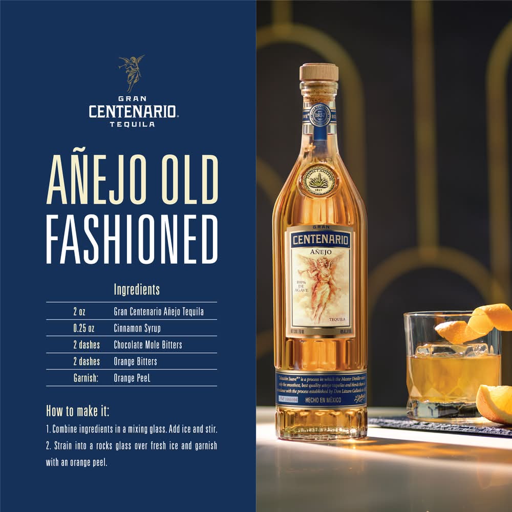 Gran Centenario Anejo Tequila - Delivery in Under an Hour | Anejo
