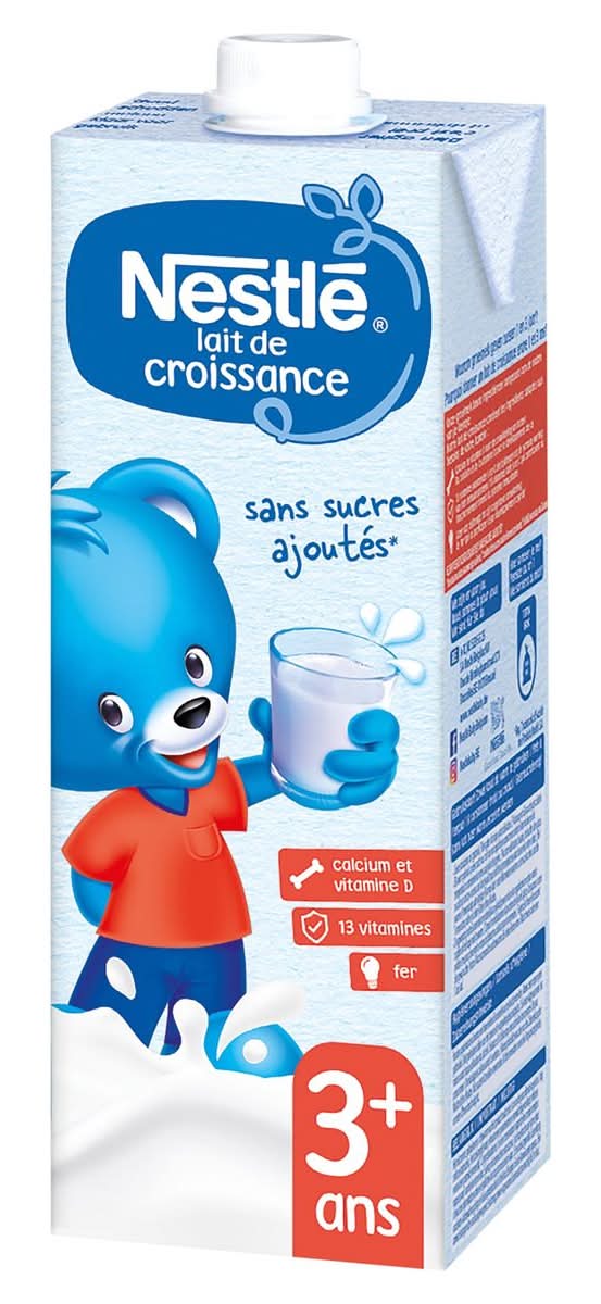 Nestlé Lait de Croissance 3+ dès 3 ans 1L