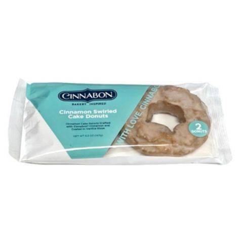 Cinnabon Swirled Ring Cake Donuts (2 ct) (cinnamon-vanilla)