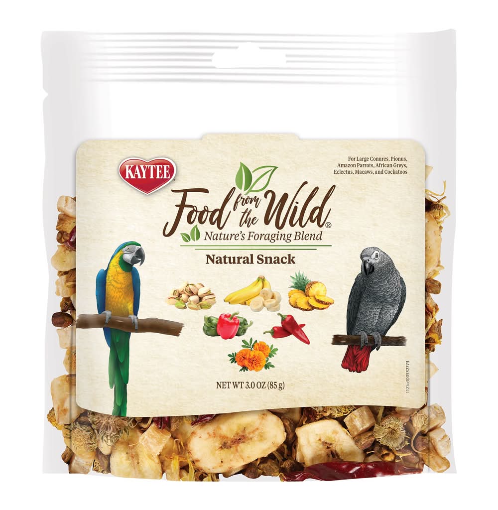 KAYTEE® Food From the Wild Natural Snack Blend for Large Birds (Size: 3 Oz)
