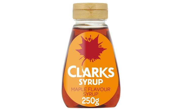 Clarks Maple Flavour Syrup 250g (403595) 