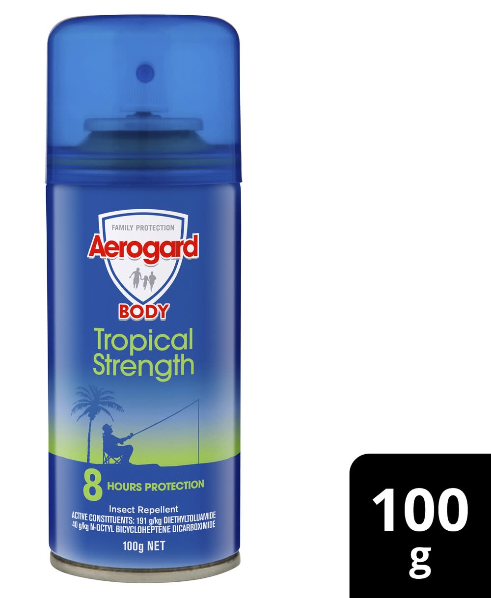 Aerogard Tropical Strength Insect Repellent (100g)