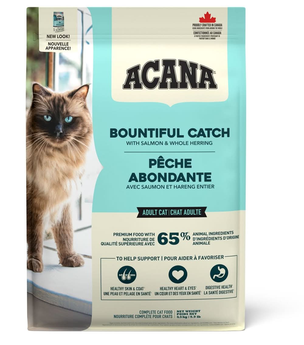 ACANA Bountiful Catch Cat Food, 9.9 lb
