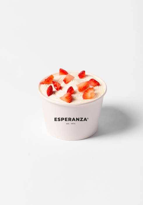 Cuchareable tres leches fresa