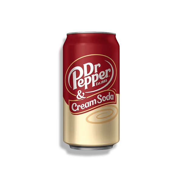 Dr Pepper & Cream Soda 335 ml