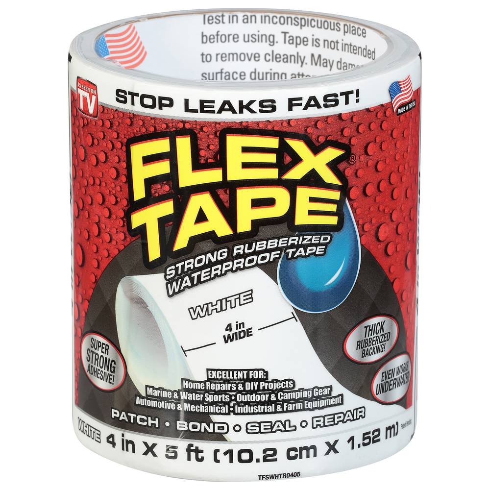 Flex Tape White Strong Rubberized Waterproof