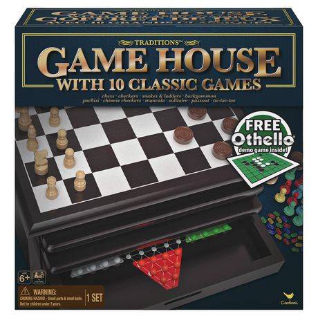 Cardinal Game House With 10 Classic Games (1 unit)