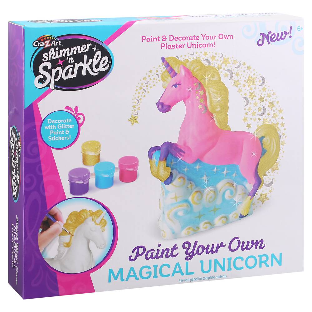 Cra-Z-Art Shimmer 'N Sparkle Paint Your Own Magical Unicorn