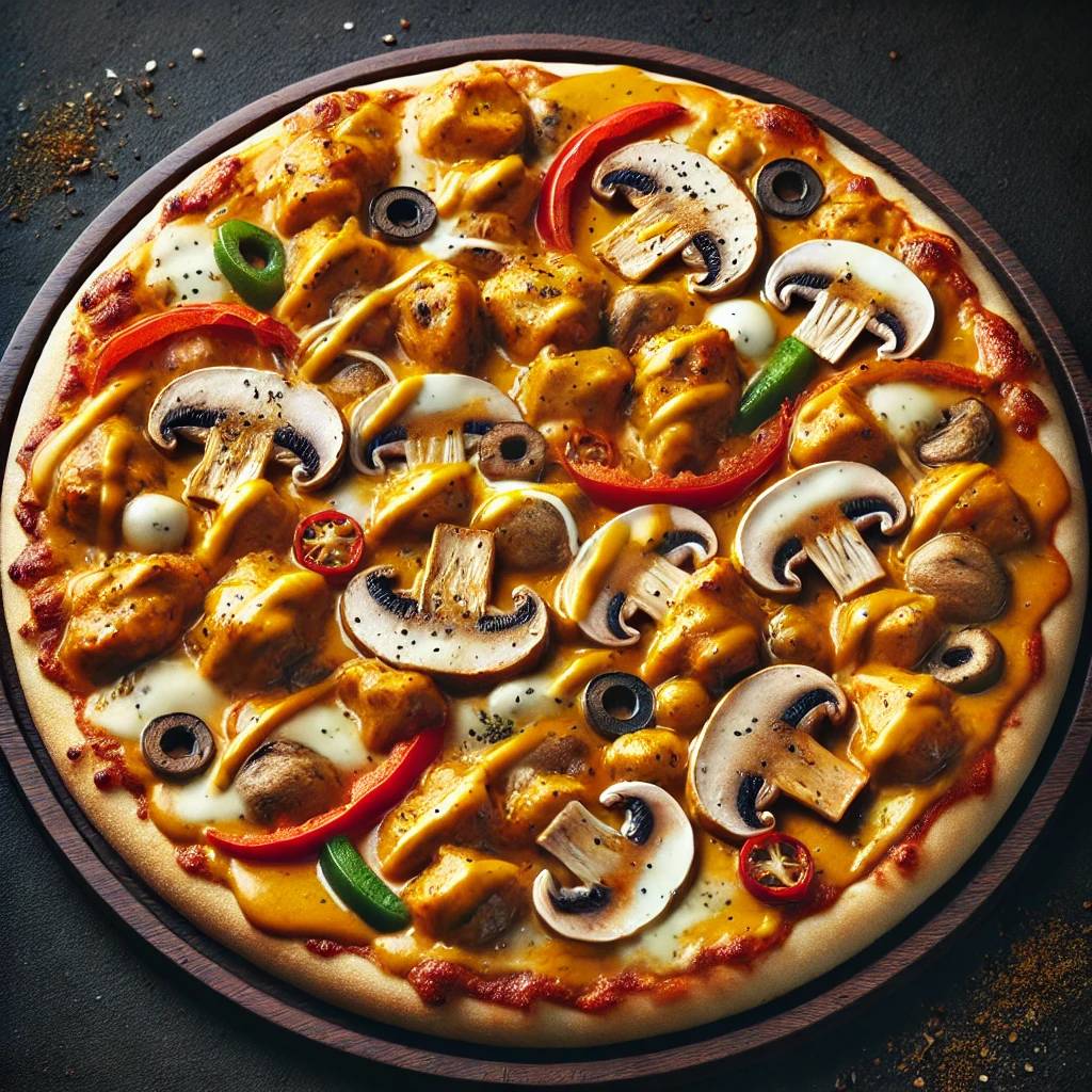 🍕 Pizza Indienne