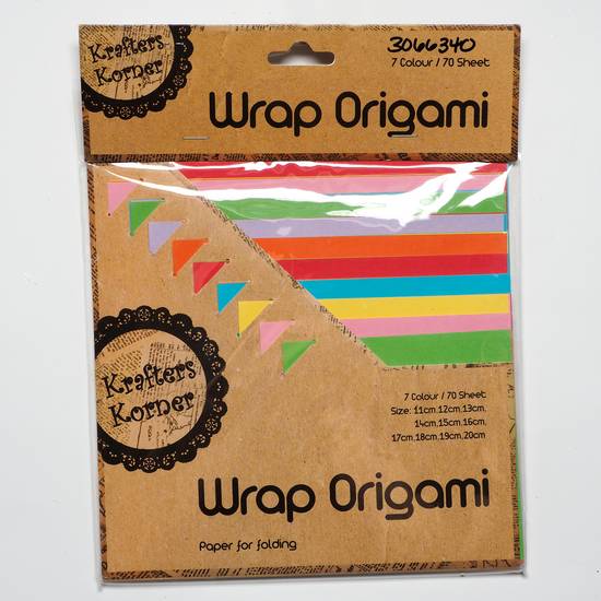 # Wrap Origami Sheets, 70Pc (70 Sheets)