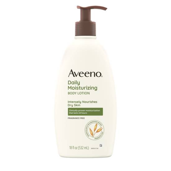 Aveeno Daily Moisturizing Lotion with Oat for Dry Skin, 18 OZ