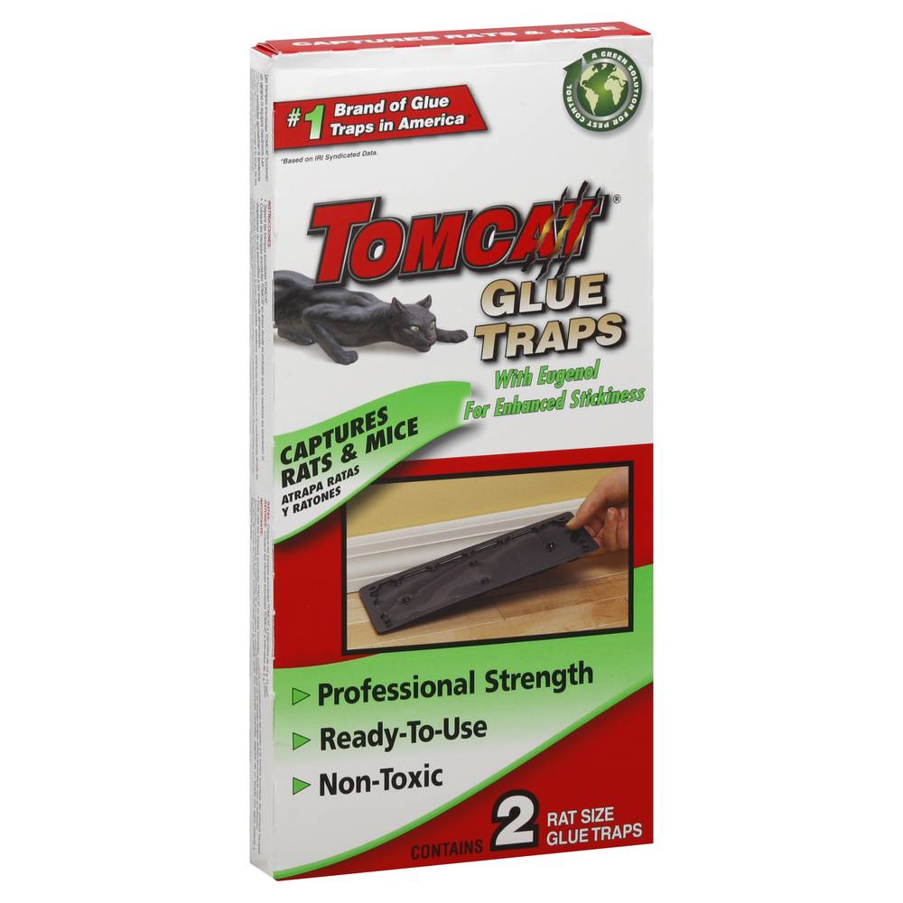 Tomcat Rat Glue Traps With Eugenol (2 ct)