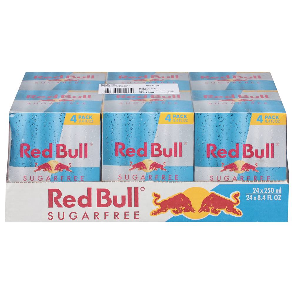 Red Bull Sugar Free (4x 8.4oz cans)