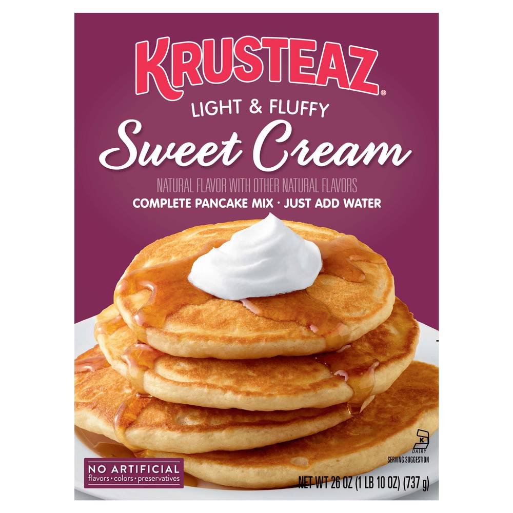 Krusteaz Sweet Cream Pancake Mix (26 oz)